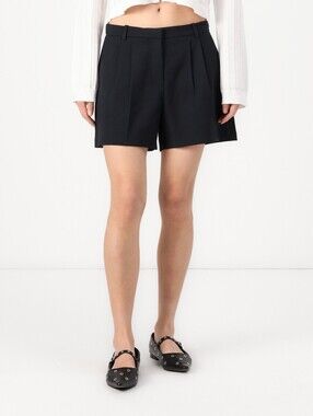 Abercrombie & Fitch Curve Love Sloane Tailored Shorts